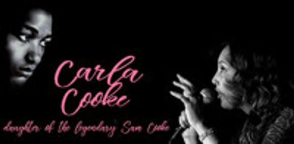 Carla Cooke LIVE at Huckabee Theater show poster