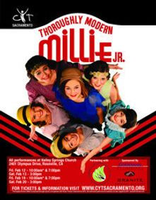 Thoroughly Modern Millie show poster
