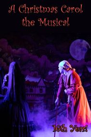 A Christmas Carol the Musical show poster