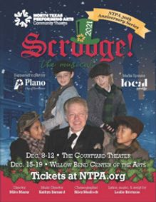 Scrooge the Musical show poster