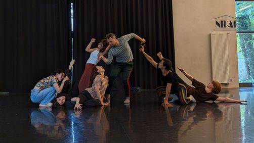 PHYSICAL ACTION IN PERFORMANCE MAKING show poster