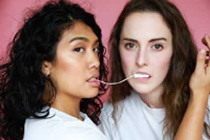 Emily & EV at the Feminist f*ck IT Festival show poster