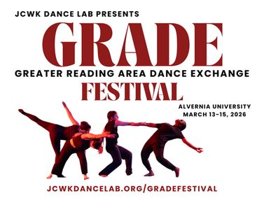 The Greater Reading Area Dance Exchange Festival show poster