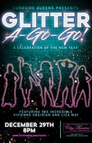 Curbside Queens and City Theater present: New Year's Eve 2023 Drag Show show poster