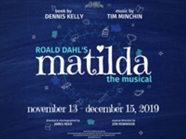Matilda the Musical show poster