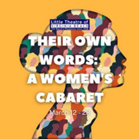 Their Own Words: A Women’s Cabaret show poster