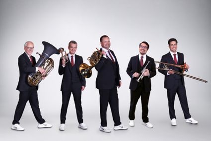 THE HOLIDAYS WITH CANADIAN BRASS show poster