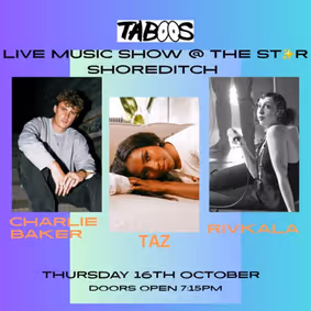 iLoveTaboos Live Music Show show poster