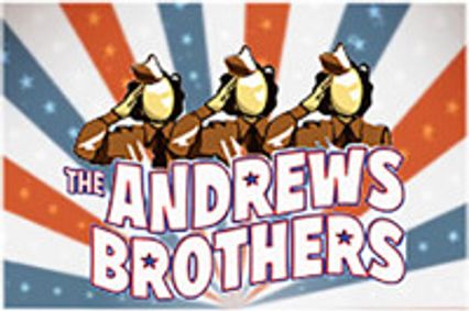 The Andrews Brothers show poster