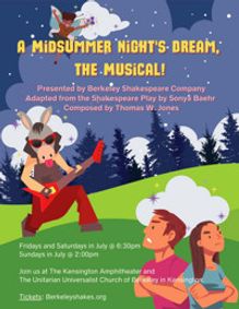 A Midsummer Night's Dream: The Musical! show poster