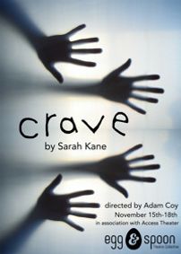 CRAVE by Sarah Kane show poster