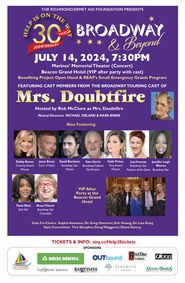 Help Is On The Way: BROADWAY & BEYOND 30th Anniversary Concert & Gala show poster