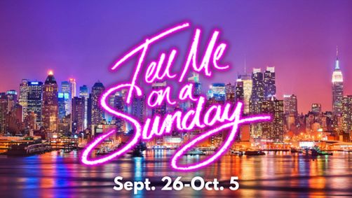Tell Me On a Sunday show poster