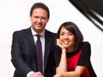 Stephanie Trick & Paolo Alderighi, Jazz Piano Duo - presented by Tri-State Jazz Society