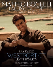 Matteo Bocelli - Falling In Love World Tour show poster