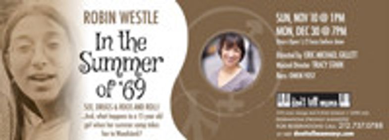 In the Summer of ‘69 show poster