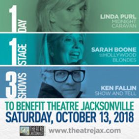 Linda Purl, Ken Fallin and Sarah Boone to Headline Theatre Jacksonville Benefit show poster