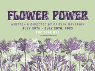 Flower Power show poster