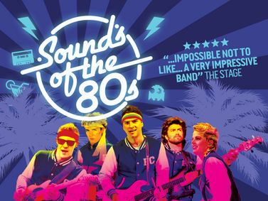 Sounds of the 80s show Marine Theatre Lyme Regis Fri 22 May with The Zoots show poster