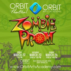 zombie Prom show poster
