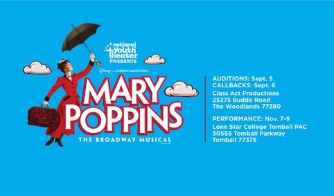 Mary Poppins show poster