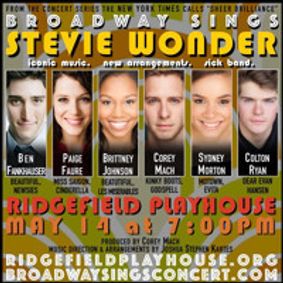Broadway Sings Stevie Wonder show poster