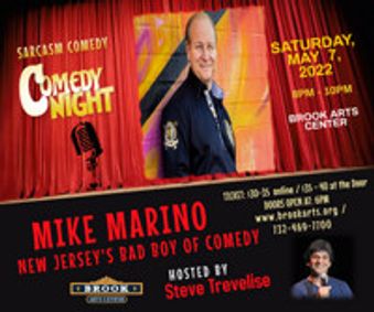 Comedian Mike Marino show poster