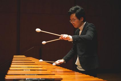 Baruch PAC presents percussionist Michael Yeung show poster