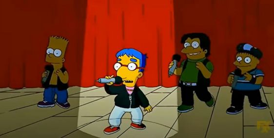 The Simpsons show poster