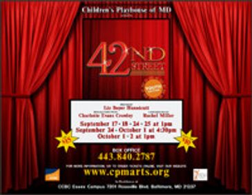 42nd Street - Youth Edition show poster