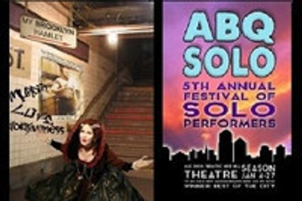 My Brooklyn Hamlet at ABQ SOLO Fest 2019 show poster