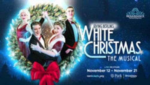 Irving Berlin's White Christmas show poster