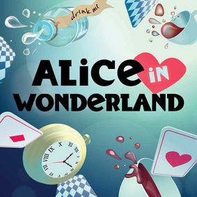 Alice in Wonderland show poster