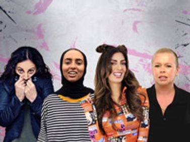 Ladies of Laughter show poster