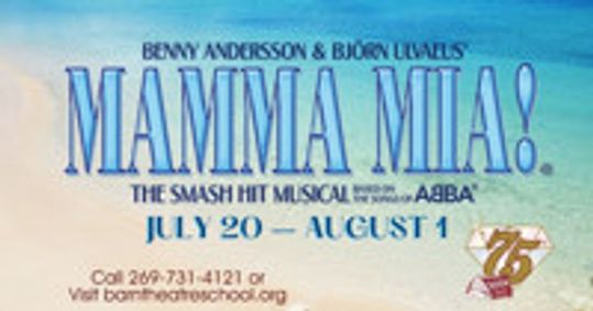MAMMA MIA! show poster