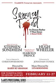 Sweeney Todd show poster