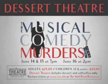 Dessert Theatre: The Musical Comedy Murders of 1940 show poster