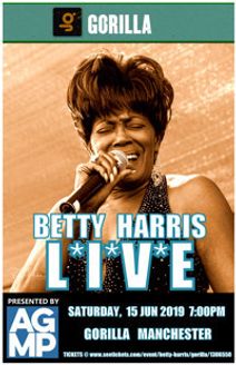 Betty Harris LIVE at Gorilla Manchester