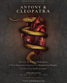Antony and Cleopatra  A New Adaptation  Conceived by Christian Lee Navarro show poster