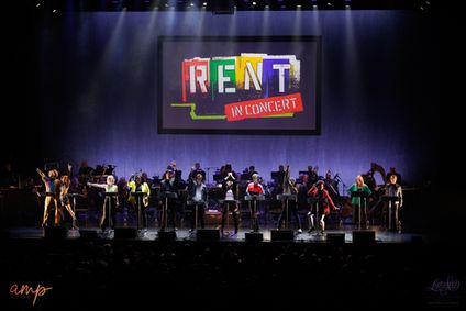 RENT in Concert show poster