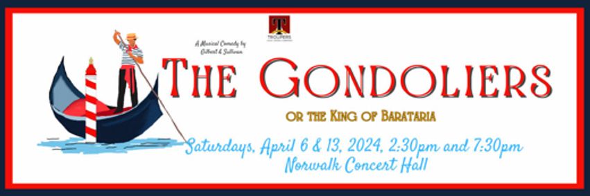 The Gondoliers show poster