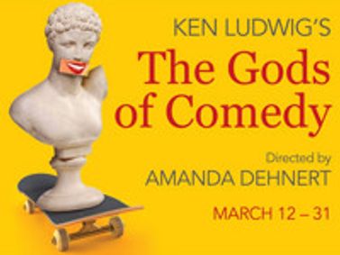 Ken Ludwig’s The God’s of Comedy show poster