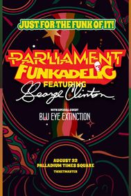 Parliament Funkadelic feat. George Clinton show poster