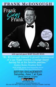 FRANK SINGS FRANK show poster