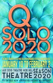 QSOLO FESTIVAL show poster