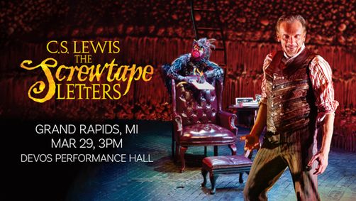 C.S. Lewis' The Screwtape Letters show poster