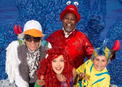 Disney's The Little Mermaid show poster