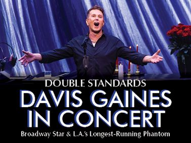 Davis Gaines: Double Standards show poster