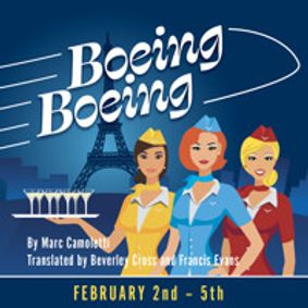 BOEING BOEING show poster