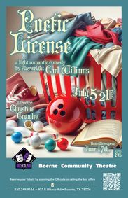 Poetic License show poster